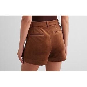 Express Editor High Waisted Corduroy Short
